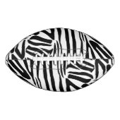ゼブラ模様 アメリカンフットボール (正面)