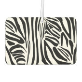ゼブラ模様 カーエアーフレッシュナー (裏面)