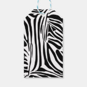 ゼブラ模様 ギフトタグ (裏面)
