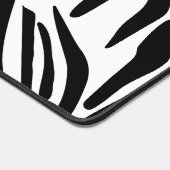 ゼブラ模様 デスクマット (コーナー)