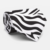 ゼブラ模様 ネクタイ (ロール)