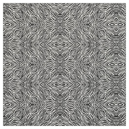 ゼブラ模様 ファブリック (見本)