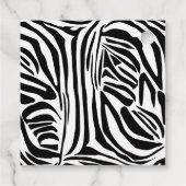 ゼブラ模様 フェイバータグ (裏面)