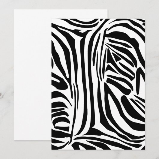 ゼブラ模様 プログラム (正面/裏面)