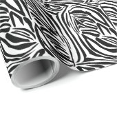ゼブラ模様 ラッピングペーパー (ロールコーナー)