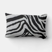 ゼブラ模様 ランバークッション (裏面)