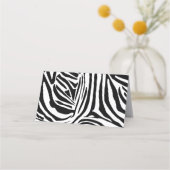 ゼブラ模様 予約カード (裏面)