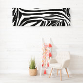 ゼブラ模様 横断幕 (インサイチュ)