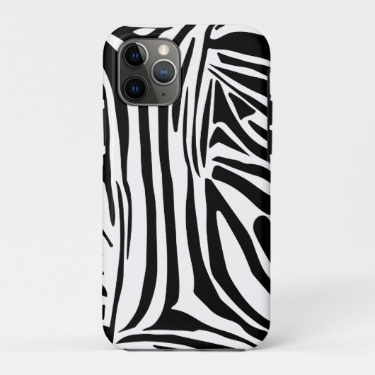 ゼブラ模様 Case-Mate iPhoneケース (裏面)