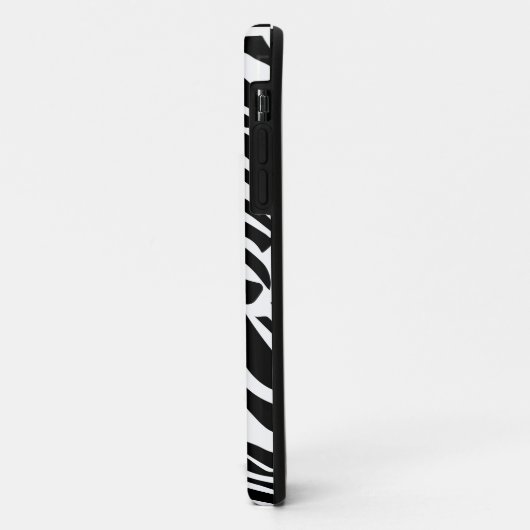 ゼブラ模様 Case-Mate iPhoneケース (裏面/左)