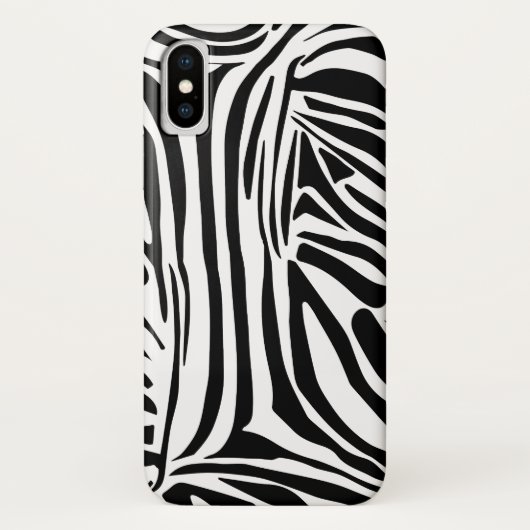 ゼブラ模様 Case-Mate iPhoneケース (裏面)