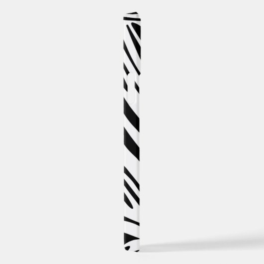 ゼブラ模様 iPhoneケース (右側面)