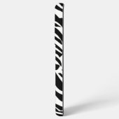 ゼブラ模様 SAMSUNG GALAXYケース (裏面横)