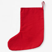 ゼブラ毛皮の動物のパターン スモールクリスマスストッキング (裏面)