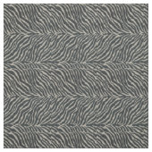 ゼブラ白黒ストライプのデザイン ファブリック (見本)