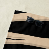 ゼブラ皮膚 ビーチタオル (インサイチュ)