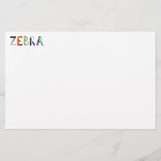 ゼブラ紙 (裏面)