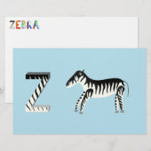 ゼブラ紙 (正面/裏面)