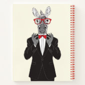 ゼブラ紳士 ノートブック (裏面)