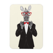 ゼブラ紳士 マグネット (縦)