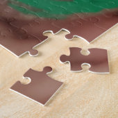 ゼブラ絵を描ロック ジグソーパズル (側面)