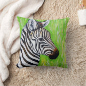 ゼブラ絵画ーズ クッション (ブランケット)