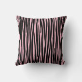 ゼブラ縞 クッション (裏面)