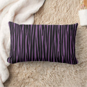 ゼブラ縞 ランバークッション (ブランケット)