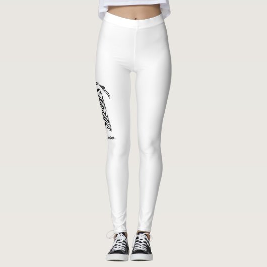 ゼブラ考えス レギンス (正面)