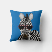 ゼブラ装飾用クッション クッション (裏面)