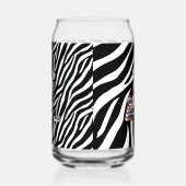 ゼブラ読の本。 ガラス缶 (右)