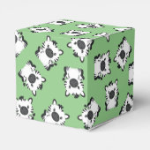 ゼブラ赤ちゃんシャワー フェイバーボックス (裏面サイド)