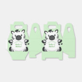 ゼブラ赤ちゃんシャワー フェイバーボックス (折り畳みなし)