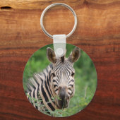 ゼブラ輪郭 キーホルダー (正面)