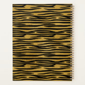 ゼブラ金ゴールド黄金新年 プランナー手帳 (裏面)