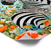 ゼブラ開花🦓 ポスター (角)