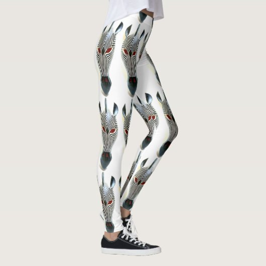 ゼブラ頭 レギンス (右)