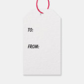 ゼブラ顔 ギフトタグ (裏面)