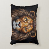 ゼブラ鮮やかモザイク アクセントクッション (正面(垂直))