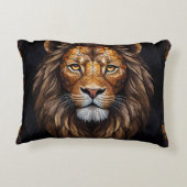 ゼブラ鮮やかモザイク アクセントクッション (裏面)