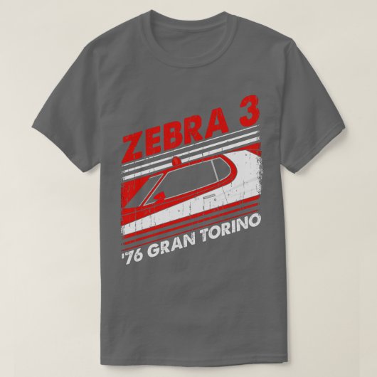 ゼブラ1 Tシャツ (デザイン正面)