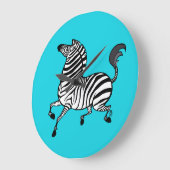 ゼブラ3時計 ラージ壁時計 (傾斜)