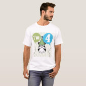 ゼブラ4th誕生日Tシャツとギフト Tシャツ (正面フル)