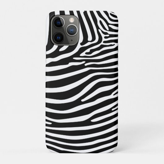 ゼブラ アニマルプリント Case-Mate iPhoneケース (裏)