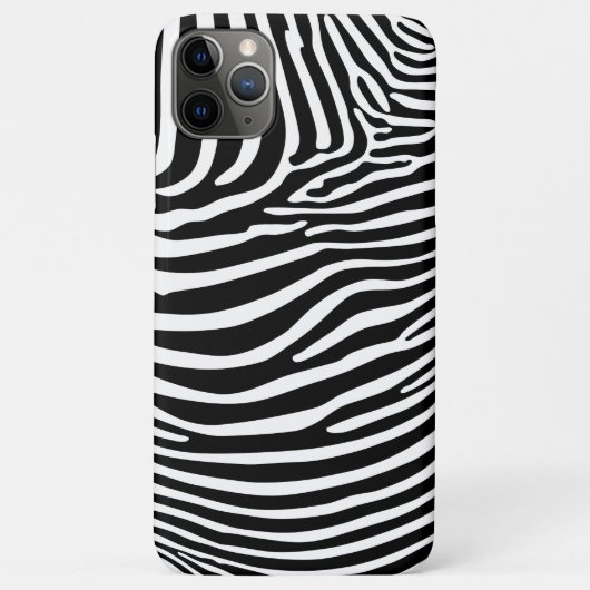 ゼブラ アニマルプリント Case-Mate iPhoneケース (裏面)