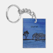 ゼブラ キーホルダー (正面左)