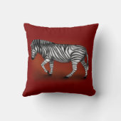 「ゼブラ」 クッション (裏面)