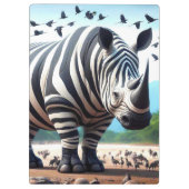 ゼブラ・サイ クリップボード (裏面)