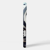 ゼブラ・サイ Case-Mate iPhoneケース (裏面 / 右)