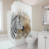 ゼブラ シャワーカーテン (インサイチュ)